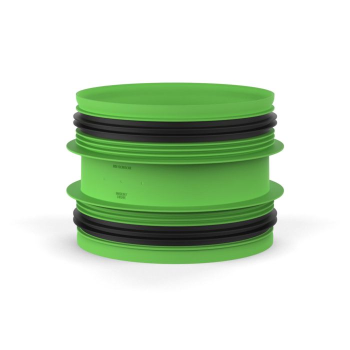 Aansluitstuk DUCO | M160-M160 | Rubber