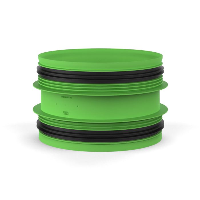 Aansluitstuk DUCO | M180-M180 | Rubber