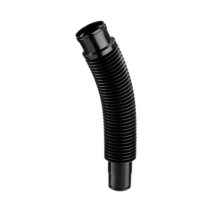 Aansluitstuk Ubbink KST | Ø110-100x750mm | RO | Flex | Zwart