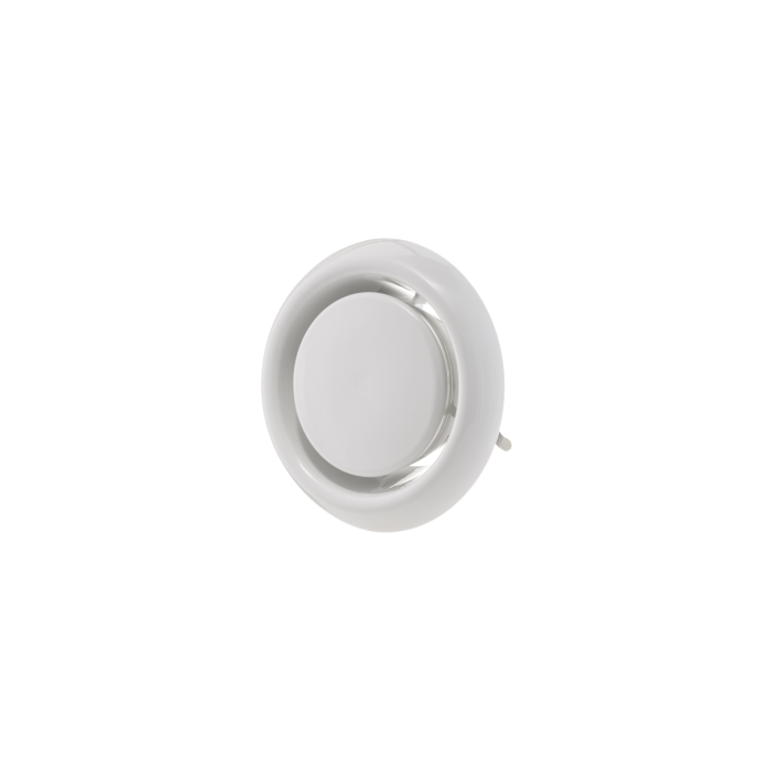 Afvoerventiel DEC DVLF Ø125mm | Klemveer | KST | Wit