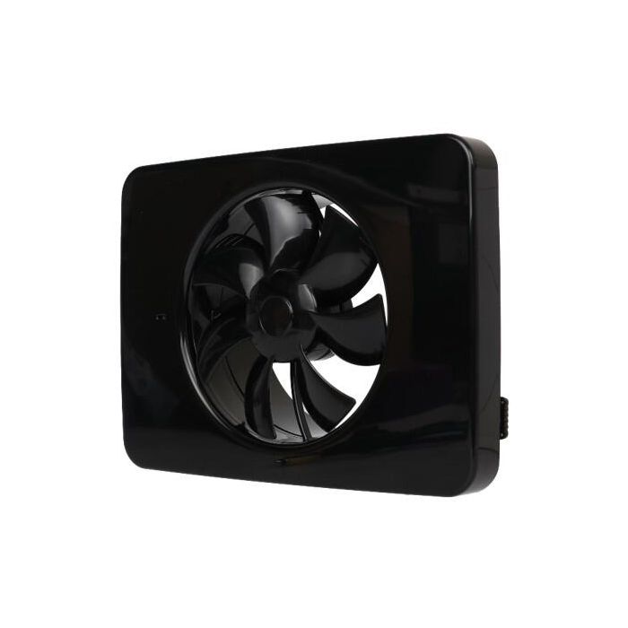 Badkamerventilator Vent-Axia Lo-Carbon iQ | Zwart