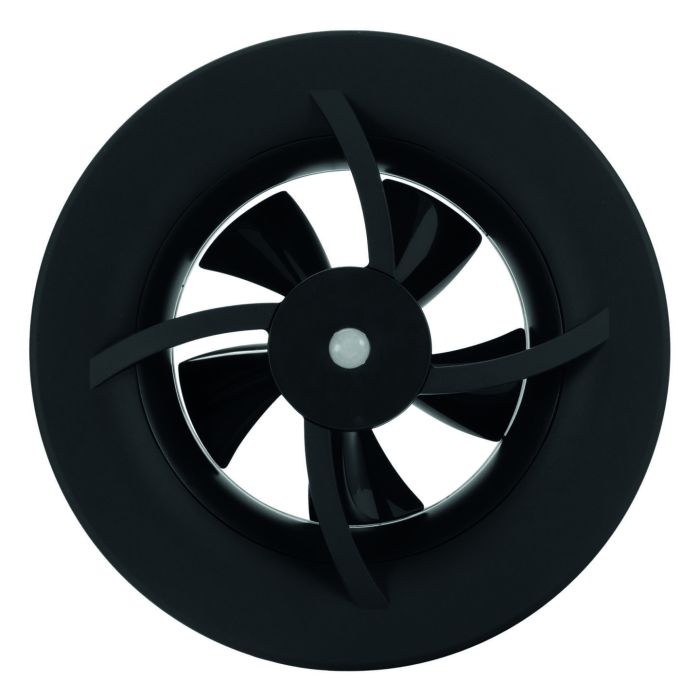 Badkamerventilator Vent-Axia Solara 100 W | Zwart