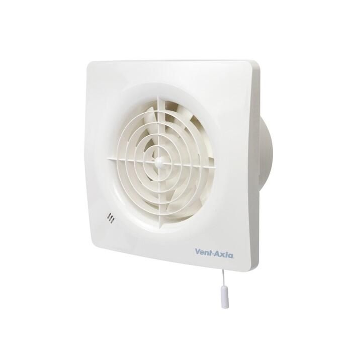 Badkamerventilator Vent-Axia Supra 100 HT | Timer+Vochtsenso
