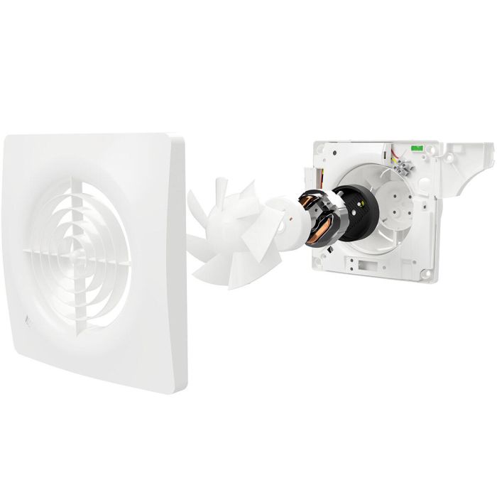 Badkamerventilator Vent-Axia Supra 125 HT | Timer+Vochtsenso
