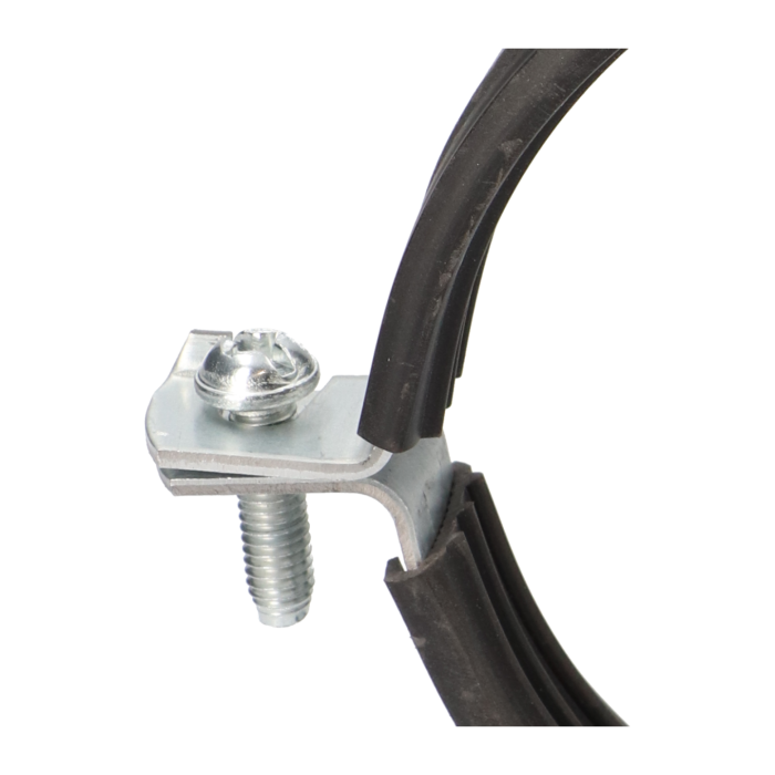 Beugel verzinkt Ø180mm | Rubber