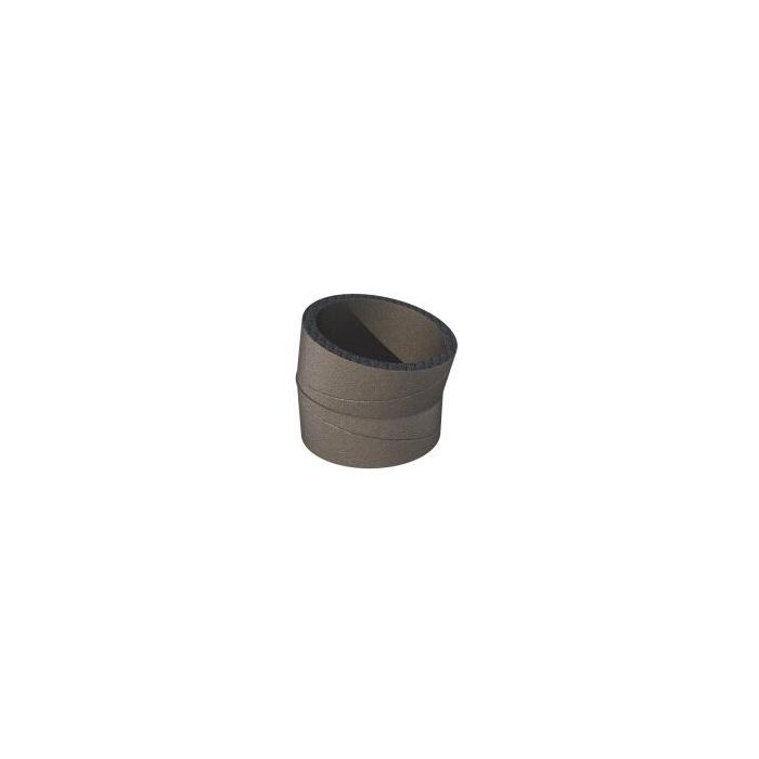 Bocht geïsoleerd Ubbink Aerfoam Ø200mm | 15°