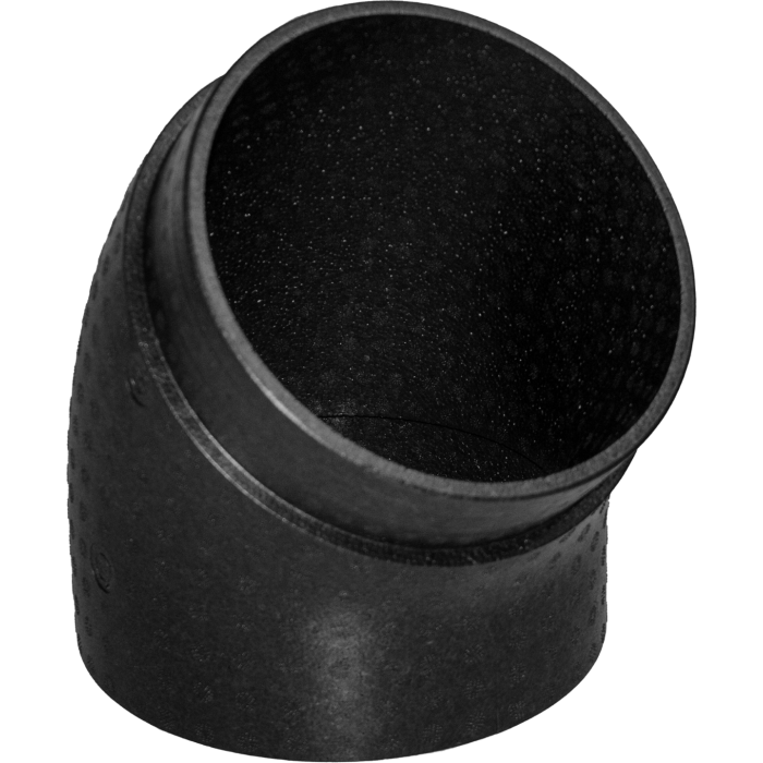 Bocht geïsoleerd Zehnder ComfoPipe Compact Ø160mm | 45°