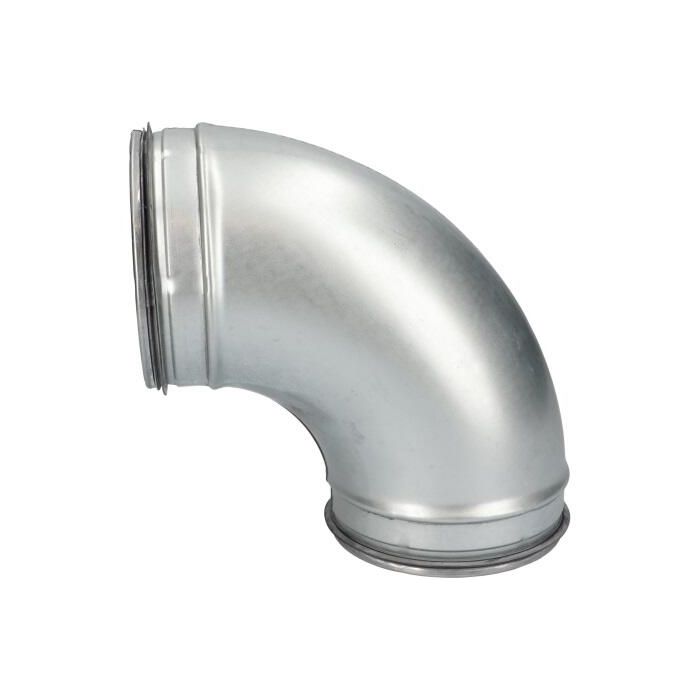 Bocht glad spirobuis Ø100mm | 90° | Safe