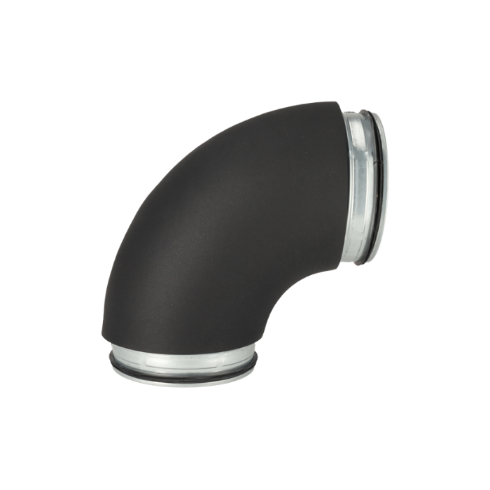 Bocht met Safe IsoLAir 10mm Ø355mm | 90°