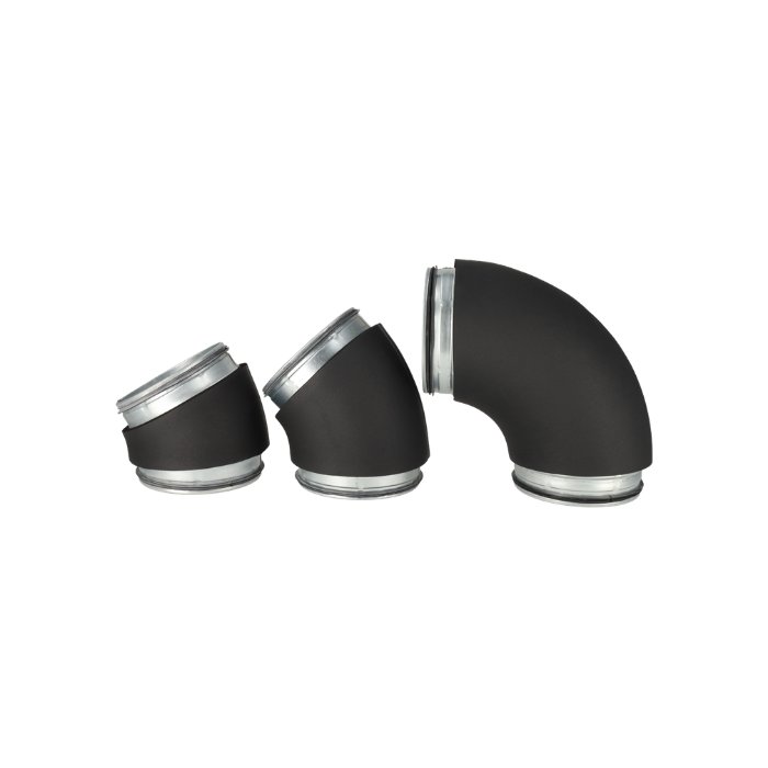 Bocht met Safe IsoLAir 13mm Ø200mm | 90°