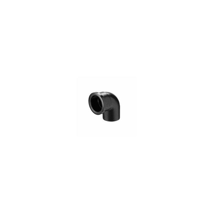 Bocht Ubbink | Ø100mm | 87° | TV | Zwart