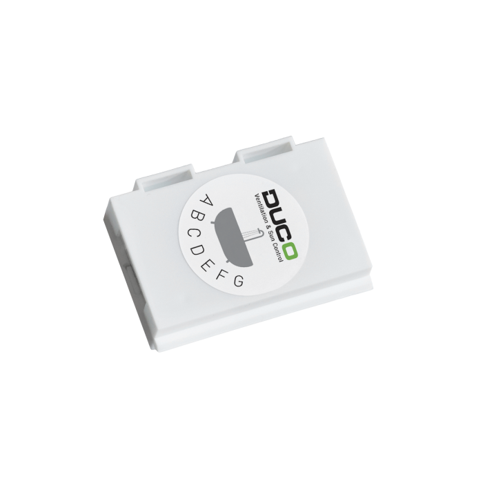 Boxsensor DUCO Energy Premium intern relatieve vochtigheid