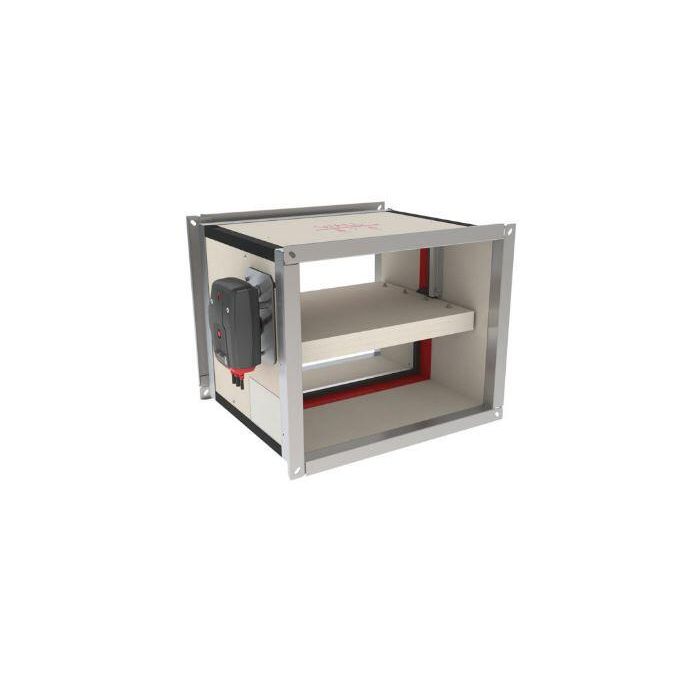 Brandklep CU2+CFTH | 650x300mm | 120min | 72°C | Rechthoek