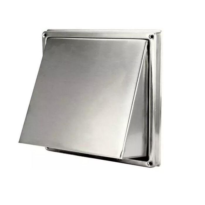 Buitenluchtrooster DEC D5G Ø150mm | RVS