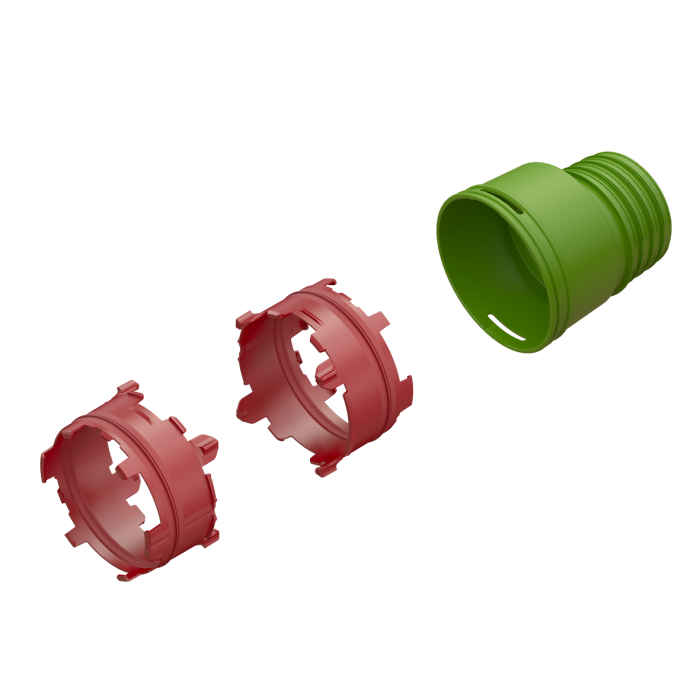 Connector Ubbink Air Excellent AE48 | 80mm | 9pce