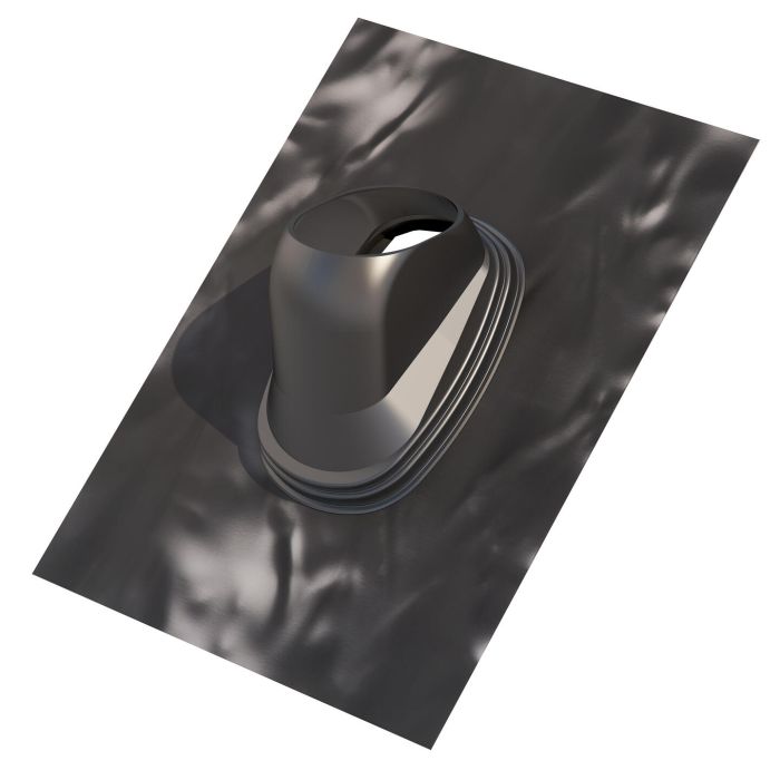 DDV-Pan 131 Ubbink Lood | 500x500mm | 35-55° | Zwart