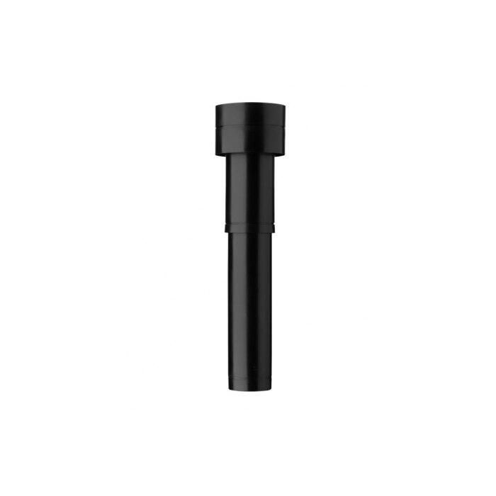 DDV Ubbink Aerfoam | Ø125x1160mm | Geïsoleerd | Zwart