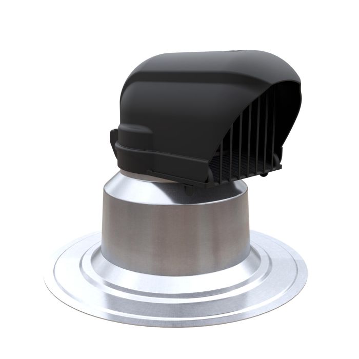 DDV Ubbink ALU | Ø120mm | 0° | Kabel&Leiding | Geïsoleerd