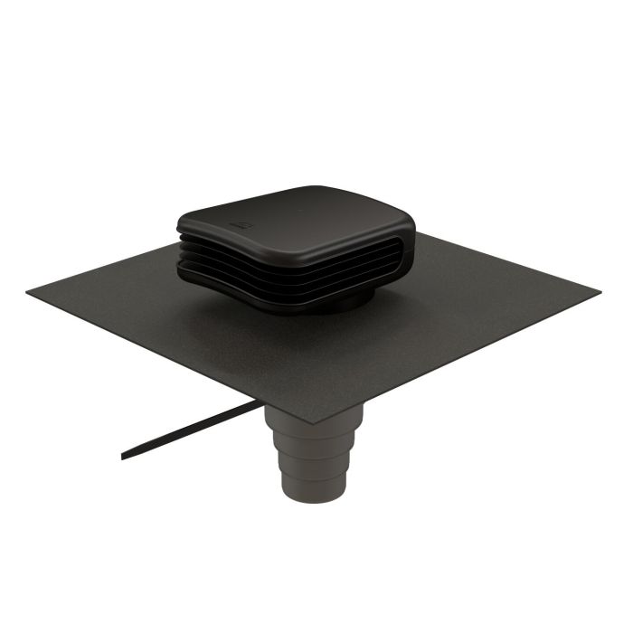 DDV Ubbink Valetis | Ø160-150-125-110-100mm | 15-67° | Zwart