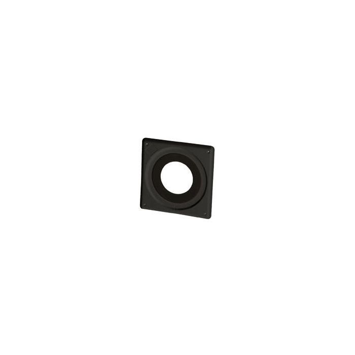 GevelManchet Ubbink | Ø60/100mm | MDV | Zwart