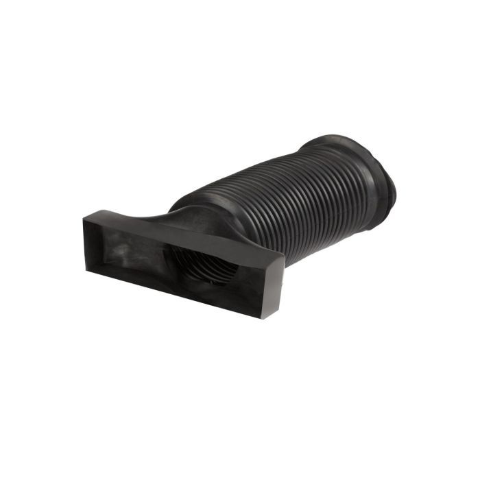 Muurdoorvoer flex Brink tbv gevelrooster opbouw | 112 mm