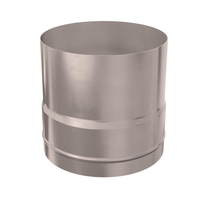 Omkeerverloop Ubbink Rolux RVS | Ø125mm | Buiten