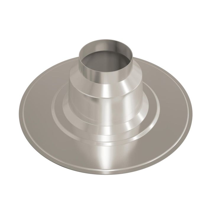 Plakplaat Ubbink ALU | Ø110mm | 0°