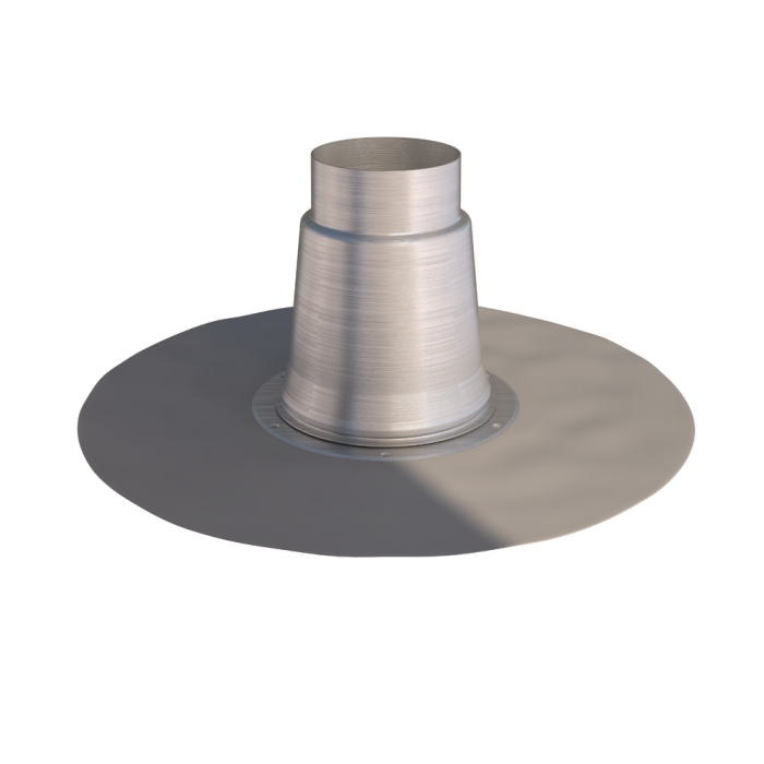 Plakplaat Ubbink WaterpRoof Armourplan SM | Ø170mm | Hoog
