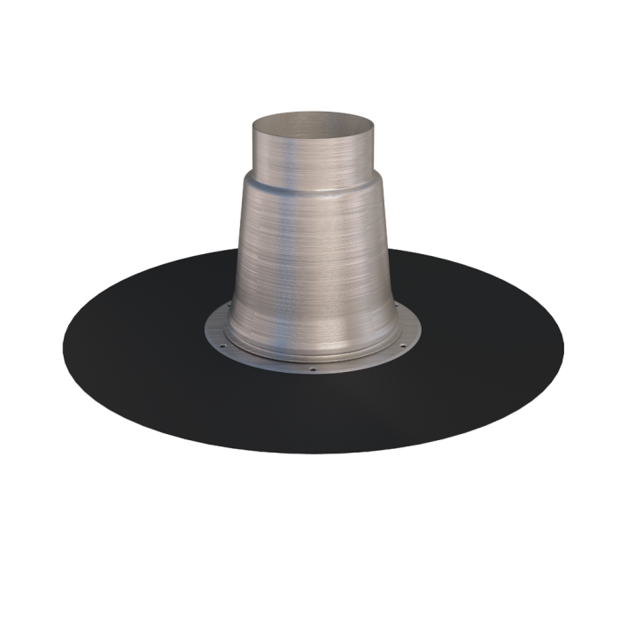 Plakplaat Ubbink WaterpRoof Easy Cover EPDM | Ø170mm | Hoog
