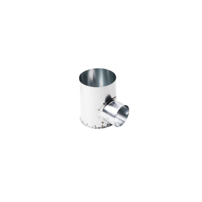 Pot instort enkel Ø125x80mm | 40 mm