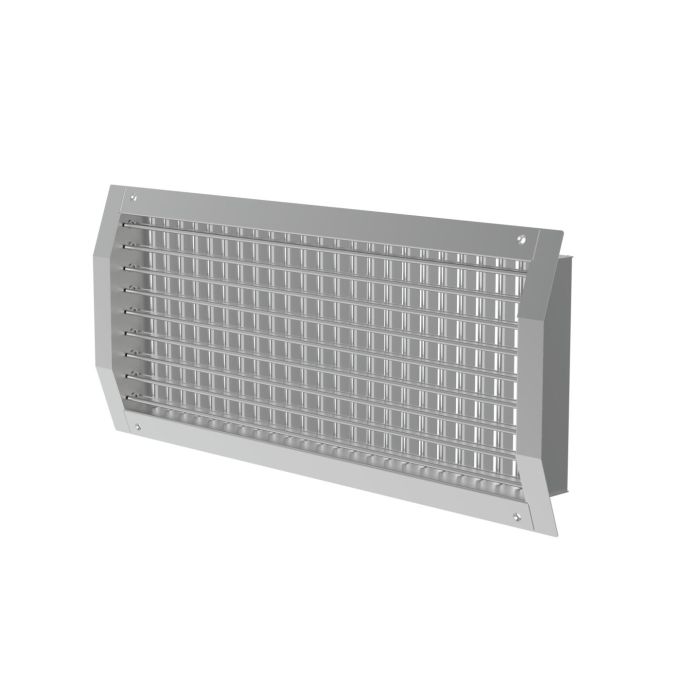 Rooster kanaal toevoer SystemAir 525x125 mm