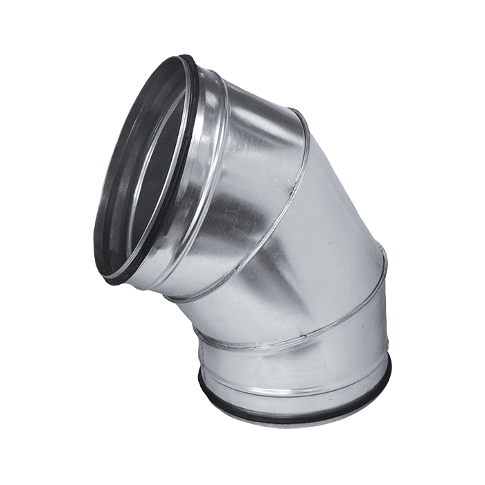 Segmentbocht spirobuis Ø250mm | 60° | Safe