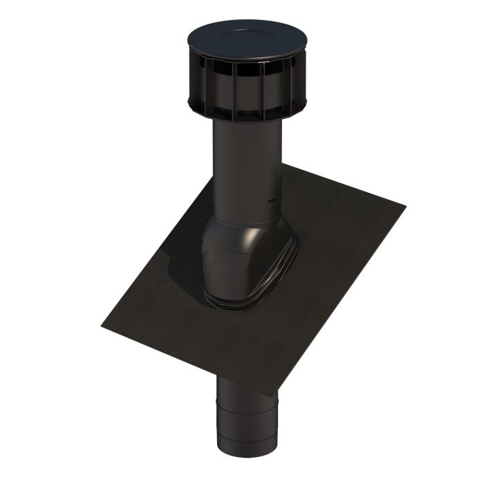 Set Ubbink MultiVent | Zolderrenovatie | Zwart