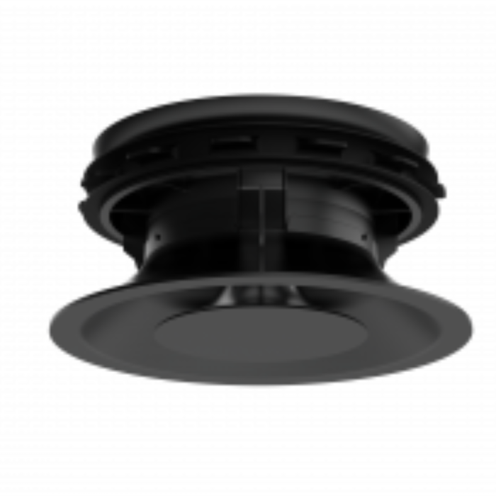 Ventiel A/TV Pradovent Trim | Ø125mm | Zwart