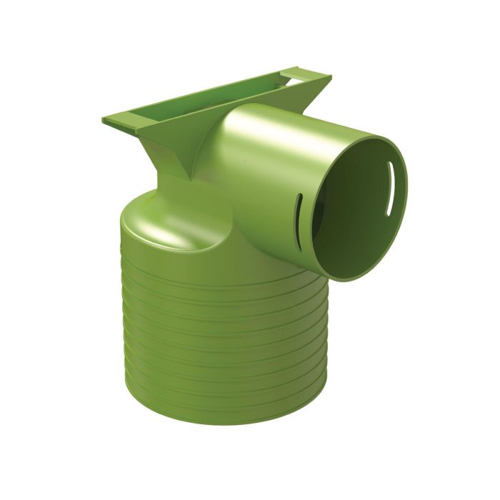 Ventieladapter Ubbink | 1xAE34c | Ø125mm | 90°