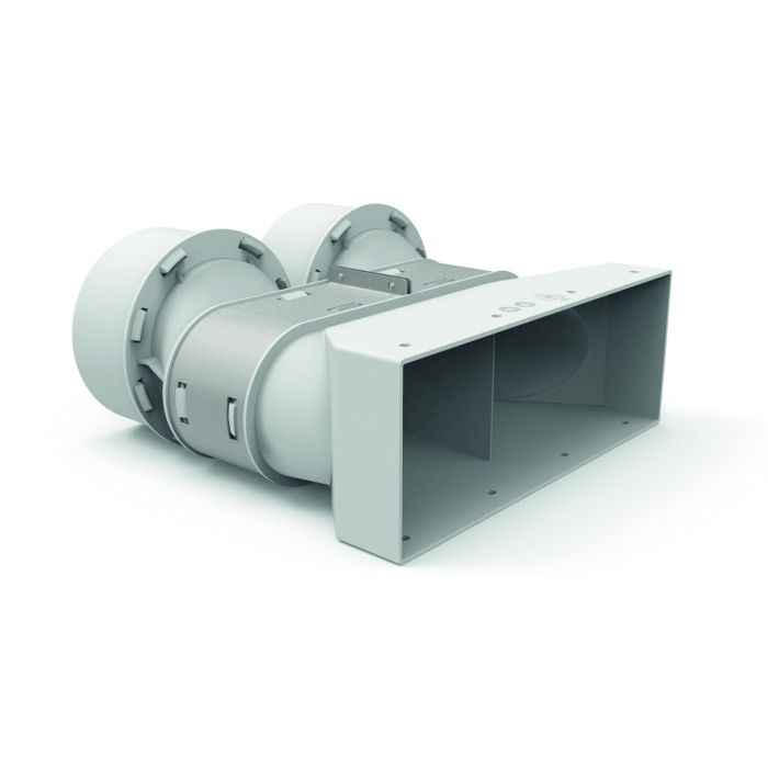 Verloop UfP+ | 220x80mm | 2xØ90