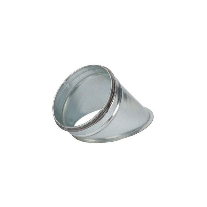 Vlakzadel spirobuis Ø315mm | 45° | Safe