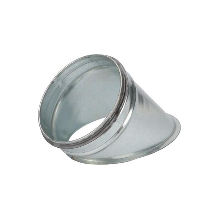 Vlakzadel spirobuis Ø80mm | 45° | Safe