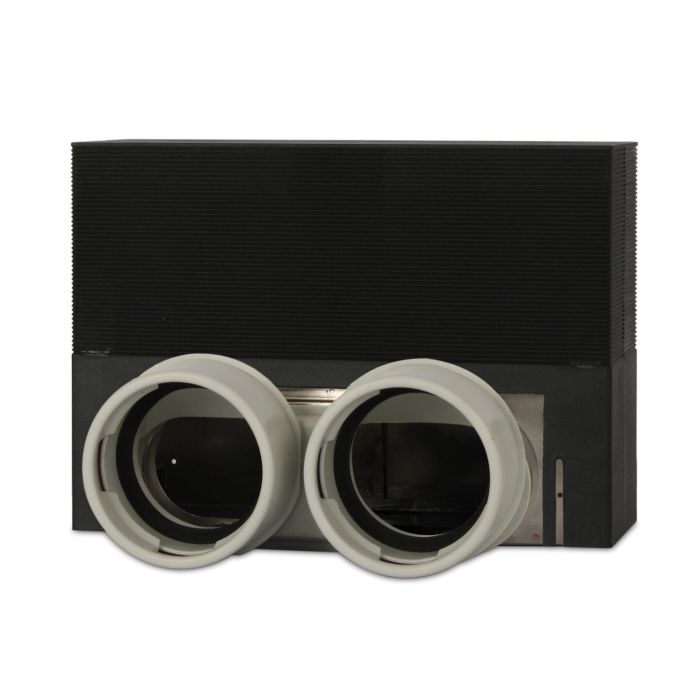 Vloercollector Vent-Axia | 2xØ90mm | z.Rooster