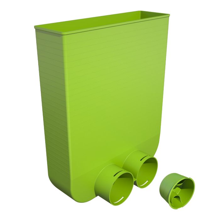 Vloerroosteradapter Ubbink | 2xAE34c
