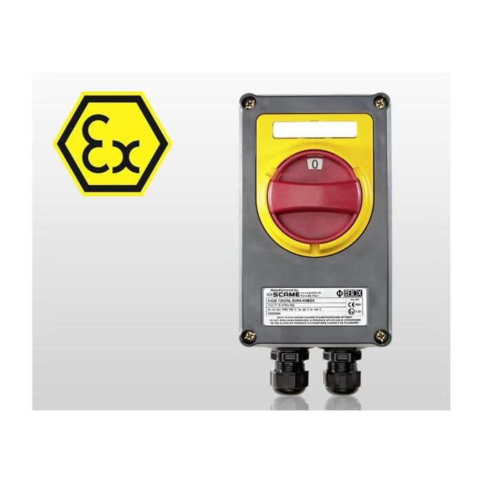 Werkschakelaar Orcon WS-33-EX | Explosieveilig | 3-polig