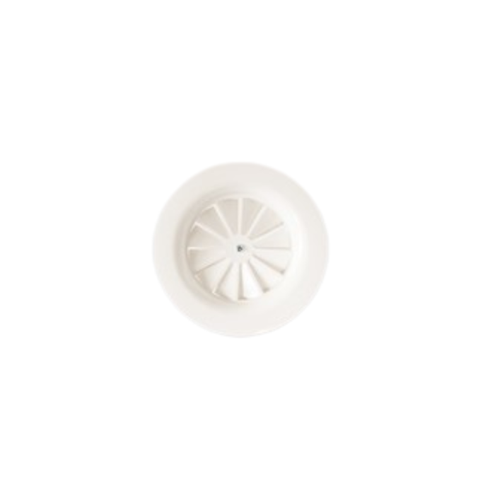 Wervelrooster OC Waterloo RWTF Rond | Ø250mm | RAL9010