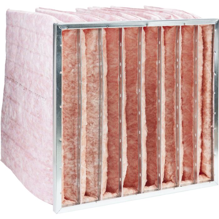 Zakkenfilter Glasvezel | 592x490x600mm | ePM1 60% | 8P