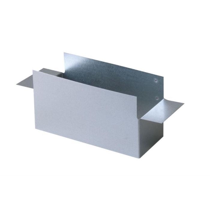 Zijaansluitstuk | 250x80mm | 90° | Instort | Stromend