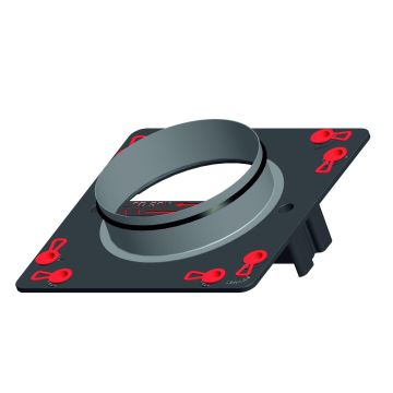 Aansluitplaat Zehnder ComfoFlat 51 | Ø160 mm