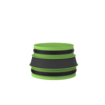Aansluitstuk DUCO | M180-M160 | Geïsol | Rubber