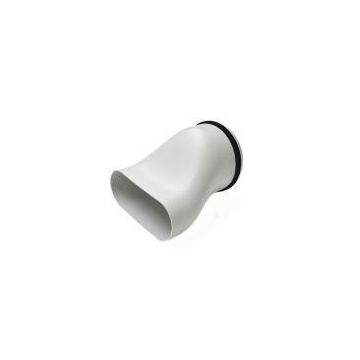 Aansluitstuk DucoFlex KST | Ø125mm | Hori | Ovaal