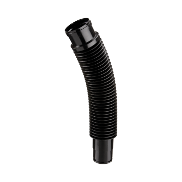Aansluitstuk Ubbink KST | Ø110-100x750mm | RO | Flex | Zwart