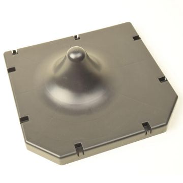 Achterplaat Itho CVE-S ECO | Zwart