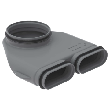 Adapter Zehnder | 90° | Ø160mm-CK300